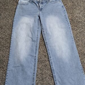 Celebrity Pink Light Blue Flare Jeans